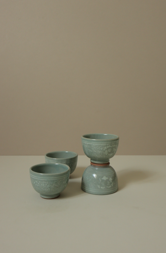 Celadon Korean Tea/Sake Cup