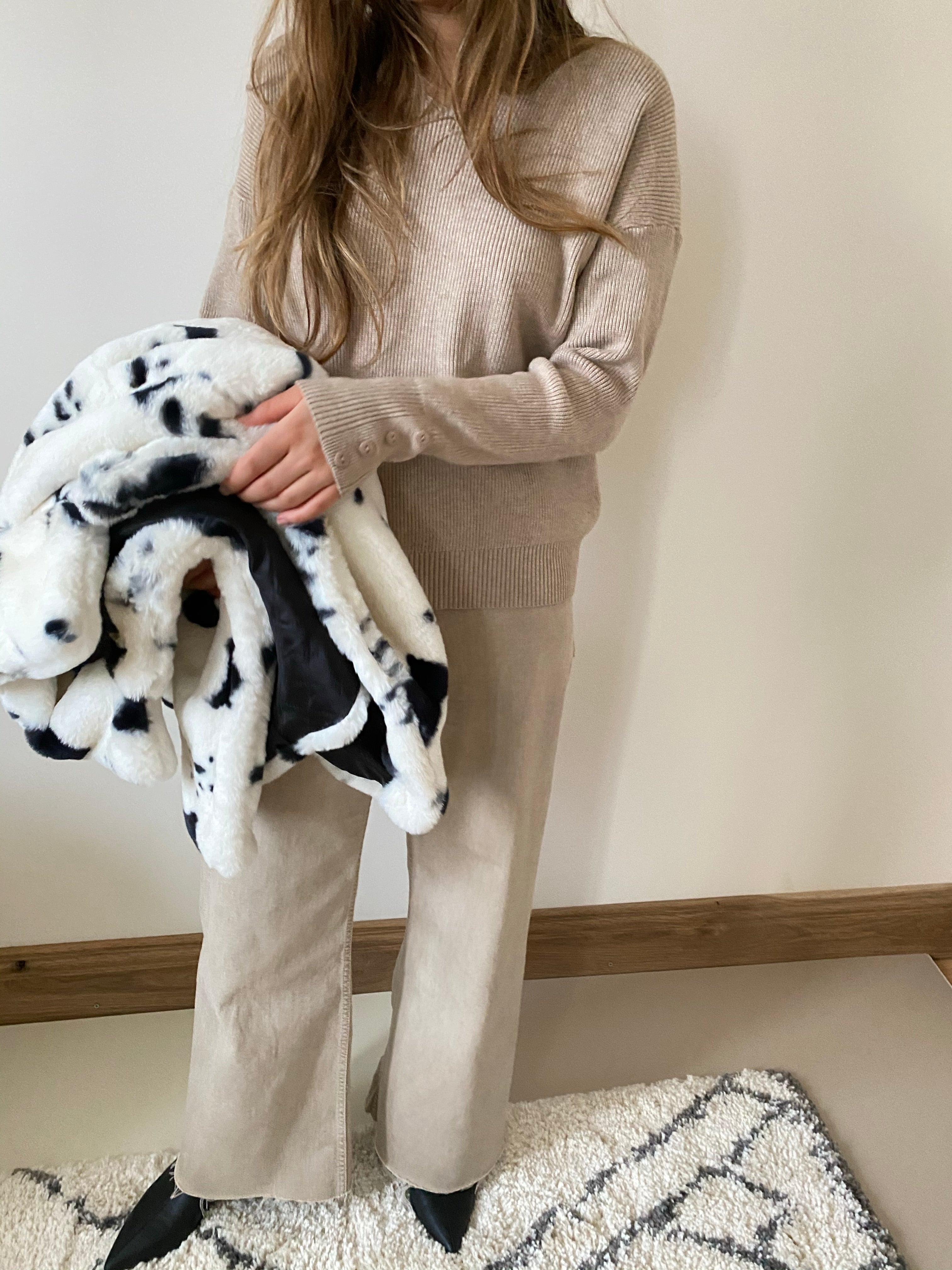 Artist’s Faux Fur Coat