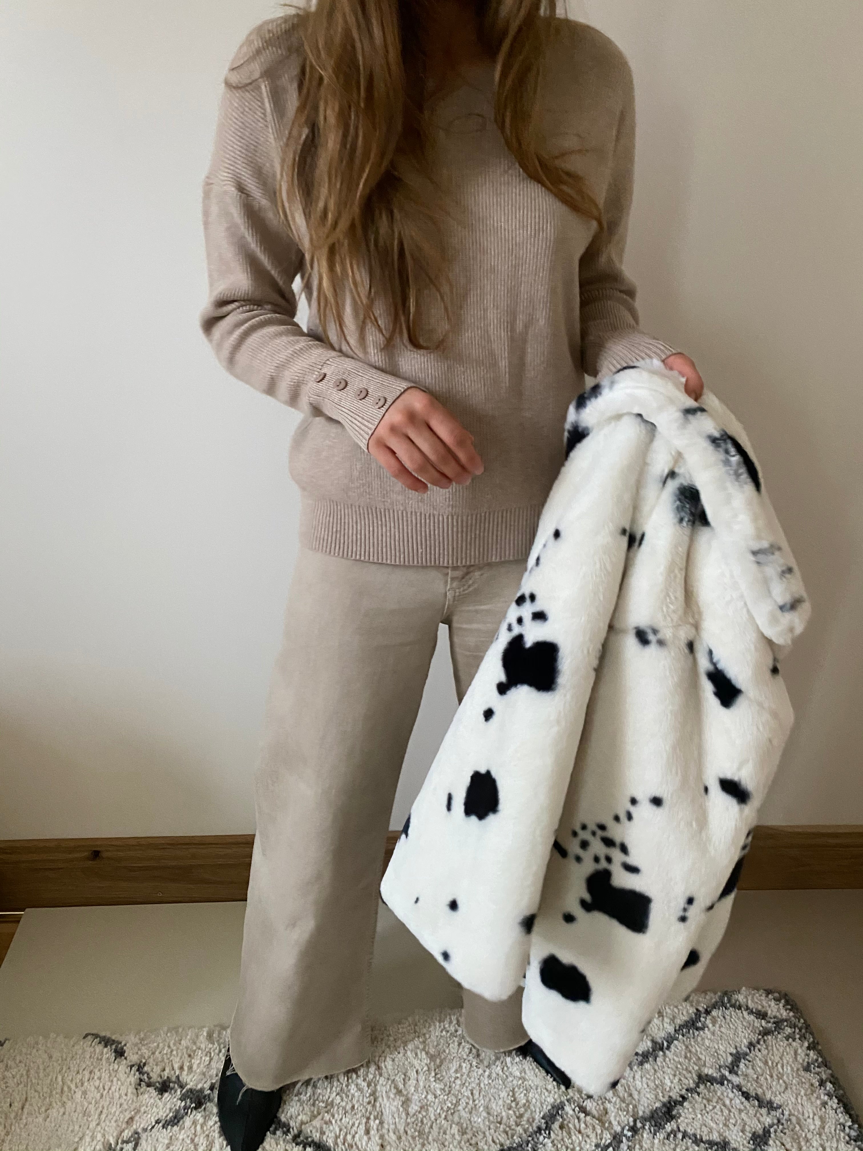 Artist’s Faux Fur Coat