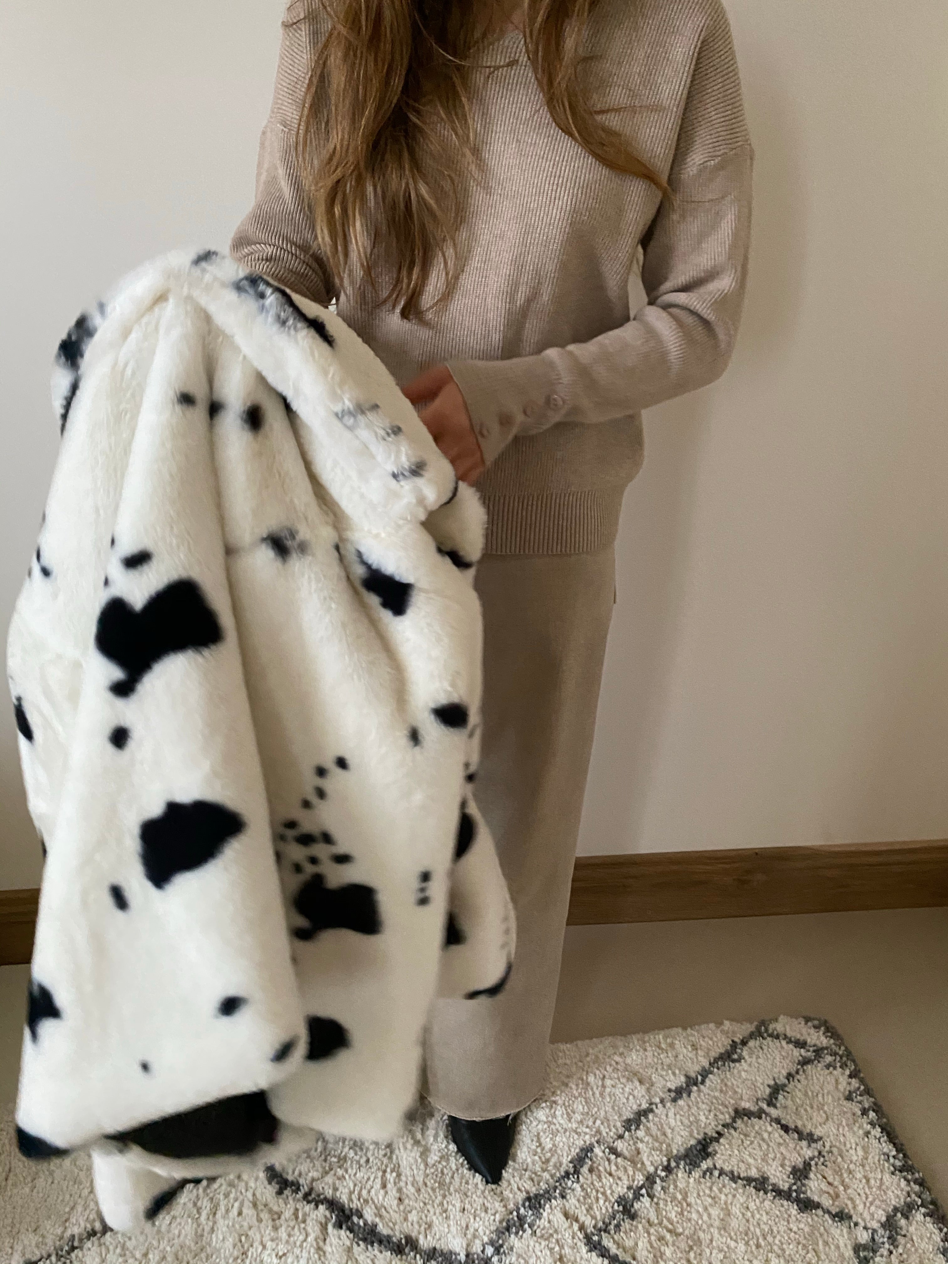 Artist’s Faux Fur Coat
