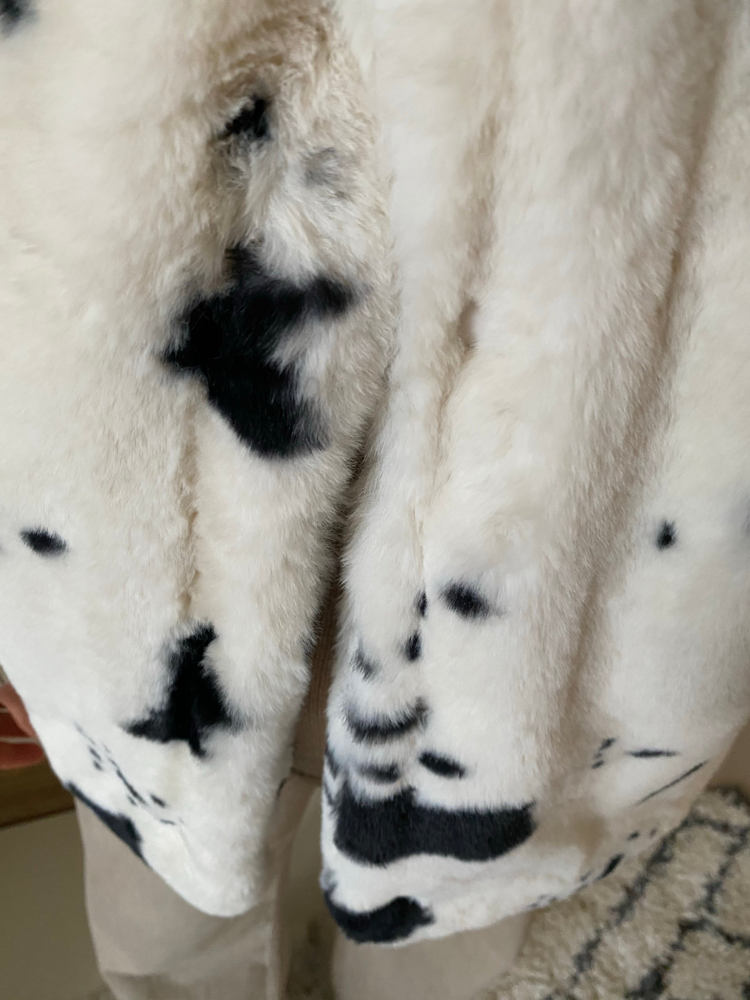 Artist’s Faux Fur Coat