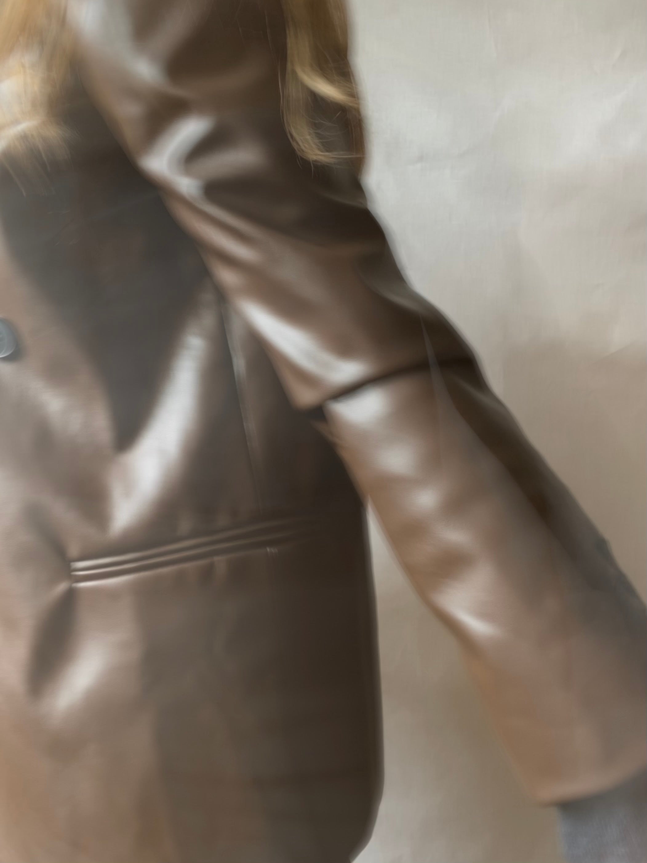 70s faux leather jacket