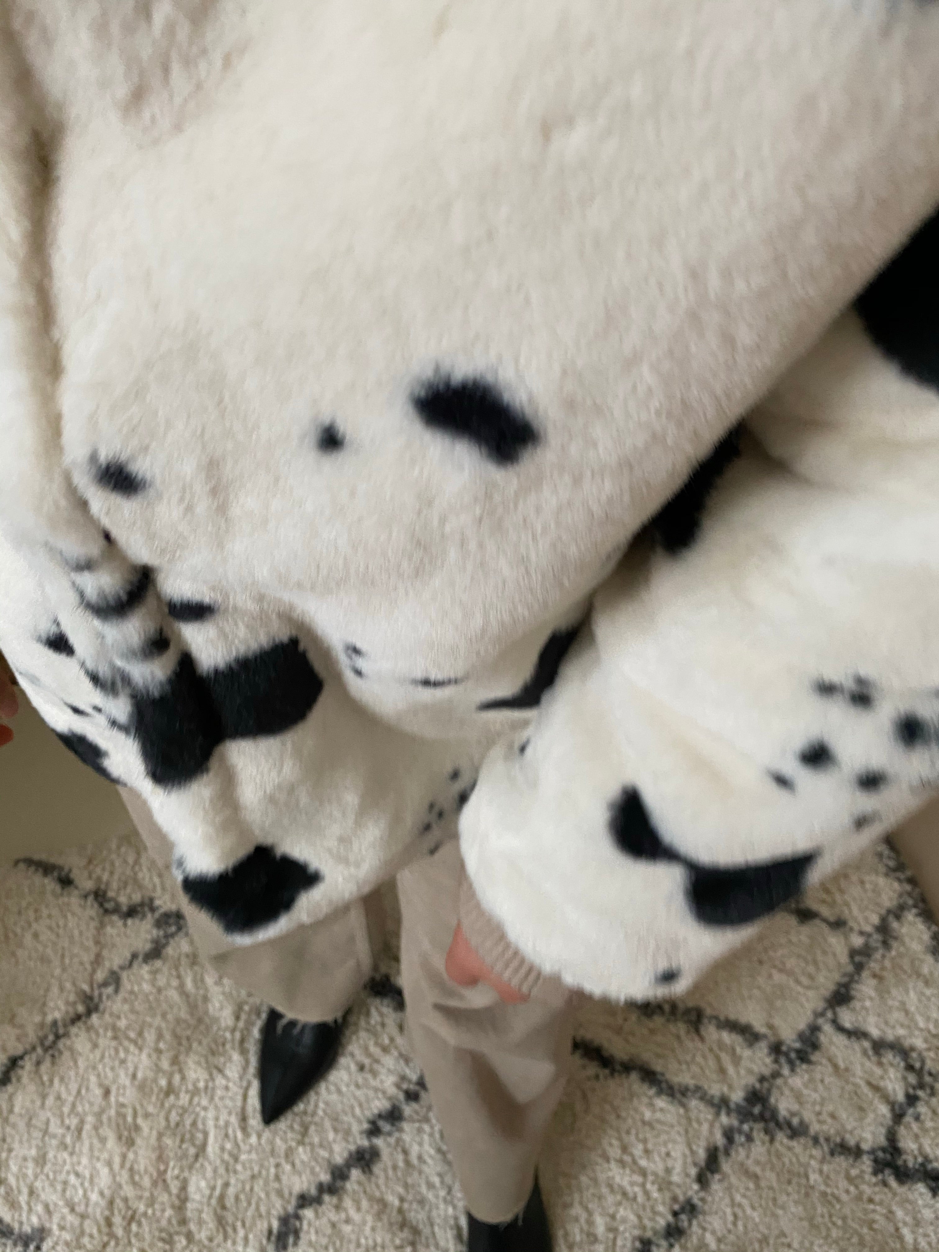 Artist’s Faux Fur Coat